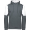 Custom Unisex Blue Chip Hooded Sweatshirt Iron/ White