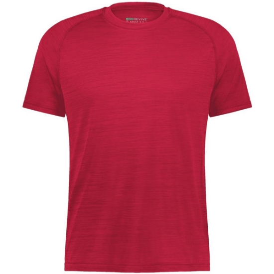 Custom Unisex Eco Revive™ All-Pro T-Shirt Scarlet Heather