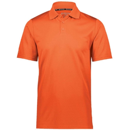Custom Mens Prism Polo Orange