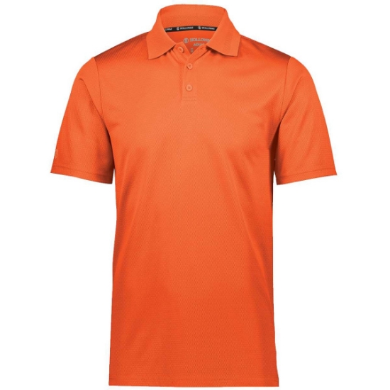 Custom Mens Prism Polo Orange