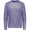 Custom Mens Electrify CoolCore® Long Sleeve T-Shirt Purple Heather
