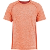 Custom Mens Electrify CoolCore® T-Shirt Orange Heather