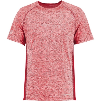 Custom Mens Electrify CoolCore® T-Shirt Scarlet Heather
