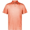 Custom Electrify CoolCore® Mens Polo Orange Heather