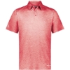 Custom Electrify CoolCore® Mens Polo Scarlet Heather