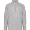 Custom Mens Electrify CoolCore® Quarter-Zip Pullover Athletic Grey Heather