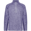 Custom Mens Electrify CoolCore® Quarter-Zip Pullover Purple Heather