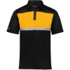 Custom Mens Dry-Excel™ Prism Bold Polo Black/ Gold