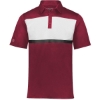 Custom Mens Dry-Excel™ Prism Bold Polo Cardinal/ White