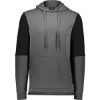 Custom Mens All-American Team Fleece Colorblocked Hooded Sweatshirt Carbon Heather/ Black