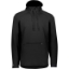 Custom Mens Limitless Quarter-Zip Hooded Pullover Black