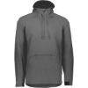 Custom Mens Limitless Quarter-Zip Hooded Pullover Carbon