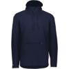 Custom Mens Limitless Quarter-Zip Hooded Pullover Navy
