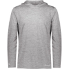 Custom Mens Electrify CoolCore® Hooded Sweatshirt Athletic Grey Heather