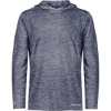 Custom Mens Electrify CoolCore® Hooded Sweatshirt Navy Heather