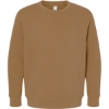 Custom Youth Crewneck Sweatshirt Coyote Brown