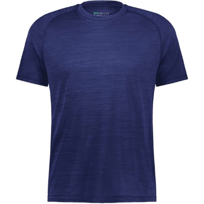 Custom Youth Eco Revive™ All-Pro T-Shirt Navy Heather