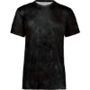 Custom Youth Cotton-Touch Cloud T-Shirt Black Cloud Print