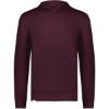 Custom Youth Eco Revive™ Ventura Soft Knit Hooded Sweatshirt Maroon