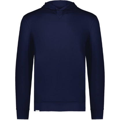 Custom Youth Eco Revive™ Ventura Soft Knit Hooded Sweatshirt Navy