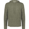 Custom Mens Eco Revive™ Monterey Hooded Sweatshirt Olive Heather