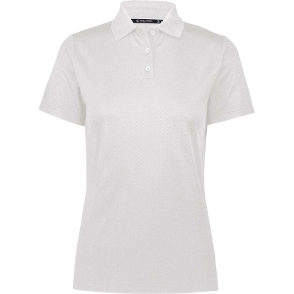 Custom Womens Prism Polo White