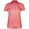 Custom Womens Electrify CoolCore® Polo Scarlet Heather