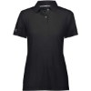 Custom Womens Repreve® Eco Polo Black