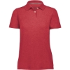 Custom Womens Repreve® Eco Polo Scarlet Heather