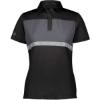 Custom Womens Prism Bold Polo Black/ Carbon