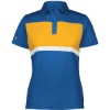 Custom Womens Prism Bold Polo Royal/ Gold