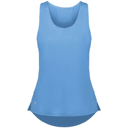 Custom Womens Coolcore Tank Columbia Blue