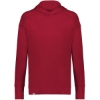 Custom Womens Eco Revive™ Ventura Soft Knit Hooded Sweatshirt Scarlet