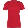 Custom Womens Momentum V-Neck T-Shirt Scarlet