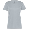 Custom Womens Momentum V-Neck T-Shirt Silver