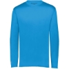 Custom Mens Momentum Long Sleeve T-Shirt Power Blue