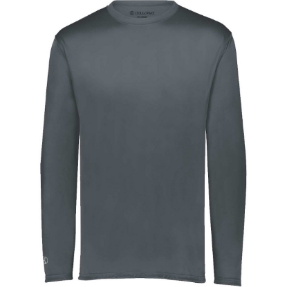 Custom Youth Momentum Long Sleeve T-Shirt Graphite