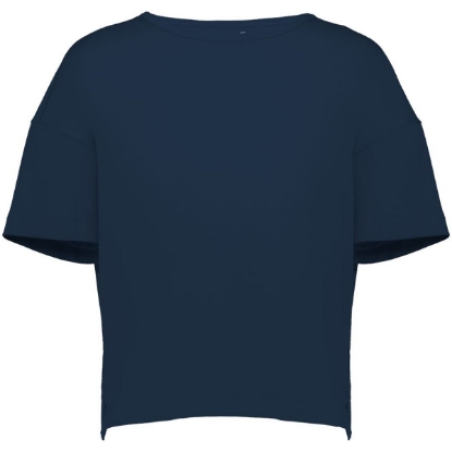 Custom Womens Effortless T-Shirt Navy
