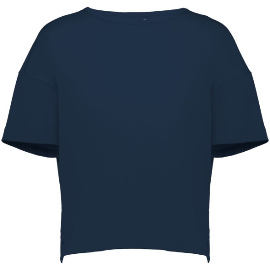 Custom Womens Effortless T-Shirt Navy