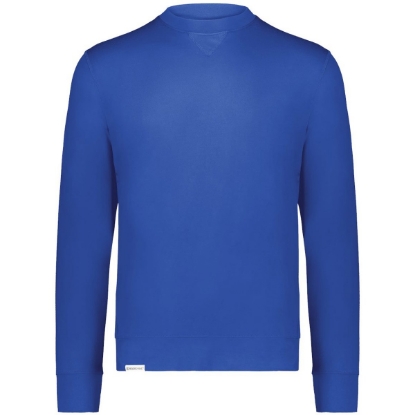 Custom Unisex Eco Revive™ Ventura Soft Knit Crewneck Sweatshirt Royal