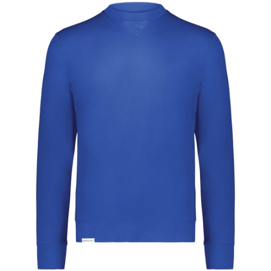 Custom Unisex Eco Revive™ Ventura Soft Knit Crewneck Sweatshirt Royal