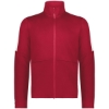 Custom Mens Crosstown Full-Zip Jacket Scarlet/ White