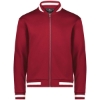 Custom Youth V-Street Full-Zip Jacket Scarlet/ White