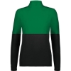 Custom Womens Momentum Team Quarter-Zip Pullover Black/ Kelly