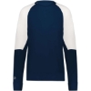 Custom Womens Momentum Team Crewneck Sweatshirt Navy/ White
