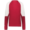 Custom Womens Momentum Team Crewneck Sweatshirt Scarlet/ White