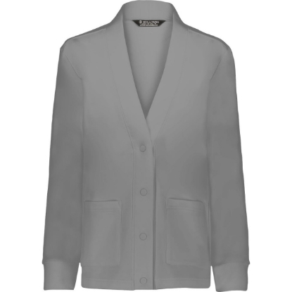 Custom Womens Heritage Prep Cardigan Athletic Heather
