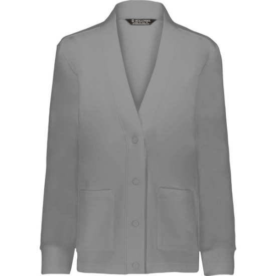 Custom Womens Heritage Prep Cardigan Athletic Heather