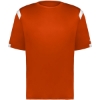 Custom Youth On The Rise T-Shirt Burnt Orange/ White