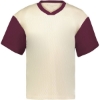 Custom Unisex Prep Street Fan Jersey Alabaster/ Maroon